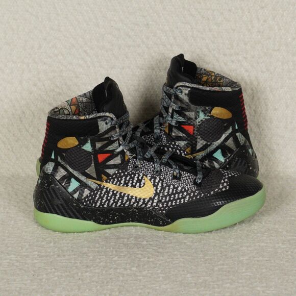 Nike Kobe 9 Elite NOLA Gumbo League Maestro Sneakers Boys 5Y Style 636602-002 - Picture 9 of 14